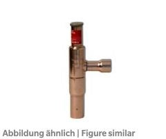 Heissgasbypassregler Danfoss KVC15 16mm löt