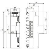 DEHN SE Kombi-Ableiter Sammelsch 4p 1TE DSH ZP B2 LSG TT 255 230VAC 1,5kV