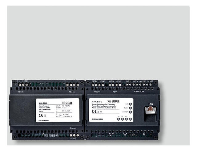SIEDLE Steuergerät Türstat 48V AC IP30 ATLC/NG 670-0 syst.unabh Türöffn 1Tln