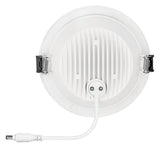 LEDVANCE LED-Einbaustrahler 14W Konv ws ALU DL  DN 150 14 W 4000 K IP44/IP20 1LE