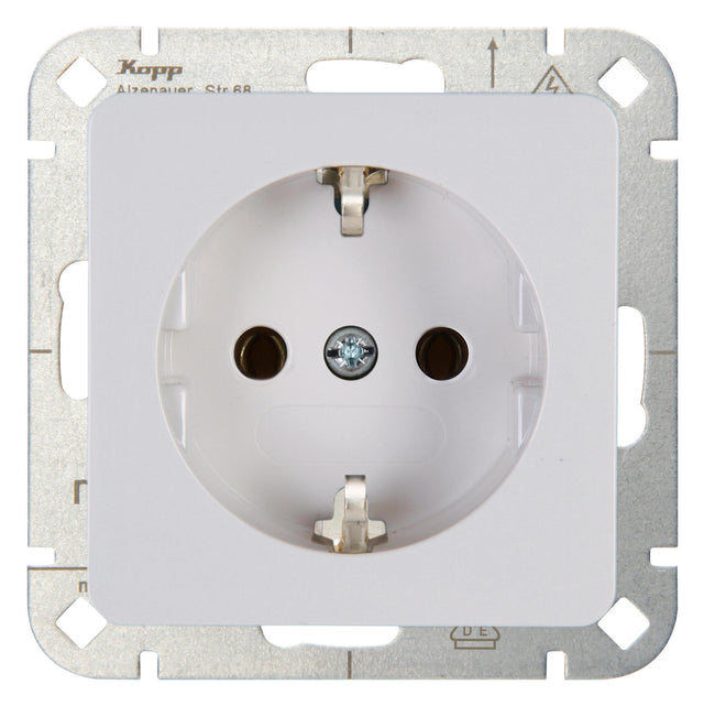KOPP Steckdose 1f arkws glz UP IP20 HK02 914813003