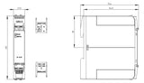SIEMENS Thermistorrelais 1f 1S 1Ö 3RN2010-1CA30 abn.Klemm ext.Reset