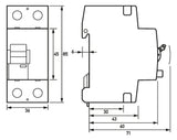 DOEPKE Lasttrennschalter 100A 2p IP40 DHS 2-100 m.Geh