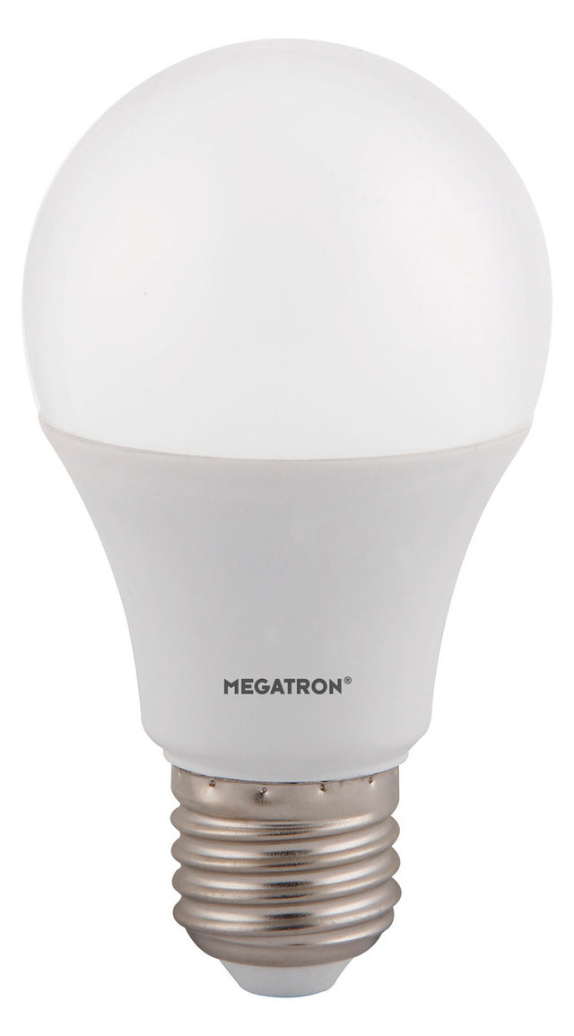 MEGATRON LED-Lampe E27 A60 8,5W 2700K ws MT65007 810lm F mattiert 280° UC