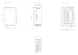 SIEMENS Schnittstellenwandler PROFIBUS 6GK1503-3CB00 DB9B 12000kBps 0,2mA