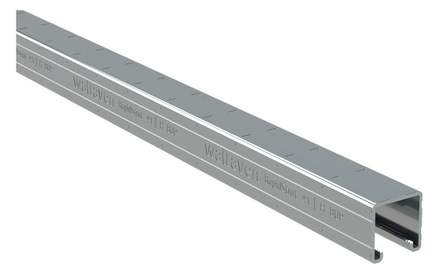 Walraven Montageschiene RapidStrut 6m C-Profil BUP 41x41 2,5mm ungelocht | 65018640