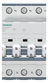 SIEMENS Leitungsschutzschalter UC C 3A 5SY4303-7 3p 400V 3TE 50Hz IP20