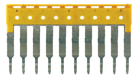 WEIDMÜLLER Querverbinder 10p ge steckb ZQV 2.5/10 isol 24A m.Berühr.schutz