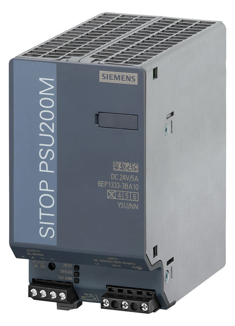 SIEMENS Gleichstromversorgung 24V 120W 6EP1333-3BA10 230-500VAC 5A 17VA IP20