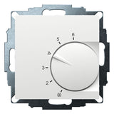 EBERLE Raumthermostat 24V 10A Öffner UTE 1002-RAL9016-M-55 IP20 Bimetall