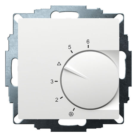 EBERLE Raumthermostat 24V 10A Öffner UTE 1002-RAL9016-M-55 IP20 Bimetall