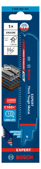 BOSCH-EW Säbelsägeblatt 150mm Edst Stahl RBE- 1ER S 955 CHM Hartmetallausführung