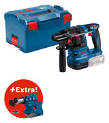 BOSCH-EW Akku-Bohrhammer 18V SDSplus Professional GBH 18V-22 + GDE 18V-12 Bet