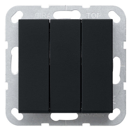 GIRA Wipptaster-Modul sw 3S UP IP20 System 55 2844005