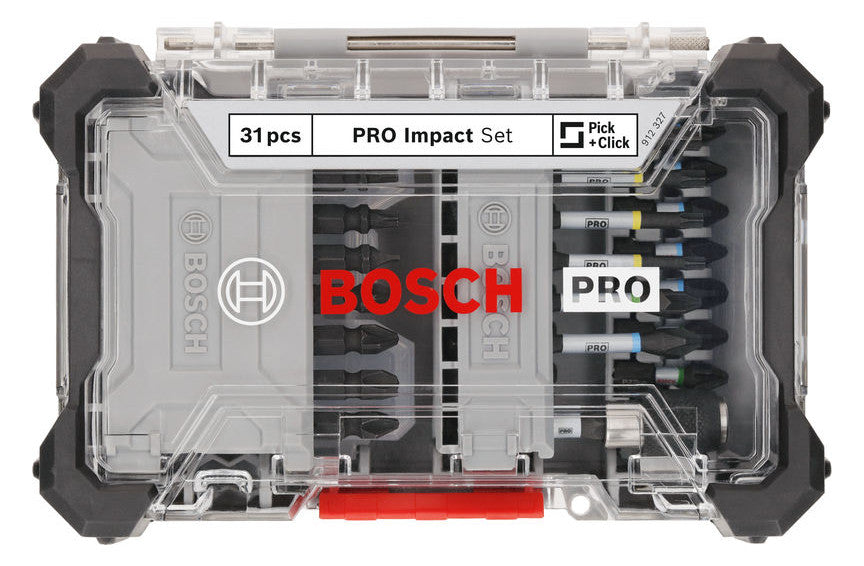 BOSCH-EW Bit-Set 31St Magnethalter 8xPH SCHRAUBERBIT-SA 4xPZ 15xTX 1xSchlitz
