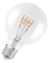 OSRAM LED-Kugellampe FM E27 G95 4,8W ws Vintage 1906 Globe 95 40 Fil DIM 4. 2700
