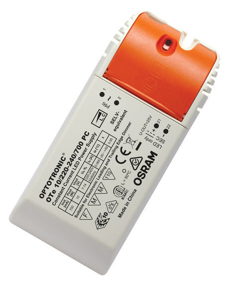 OSRAM LED-Steuerung 10W 700mA 14V dim Optotronic OTe 10/220...240/700 PC dim