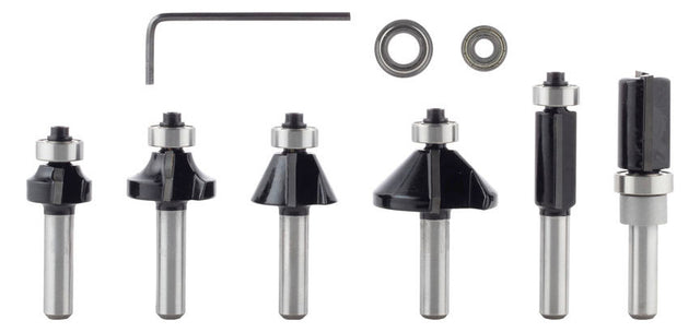 BOSCH-EW Fräserset 6tlg 2607017469
