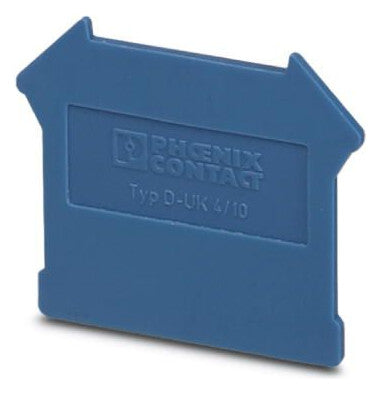 PHOENIX Abschlussplatte bl D-UK 4/10 BU