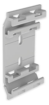 UNEX Unterteilstück einzeln grau RAL7035 100 U23X 31101-04