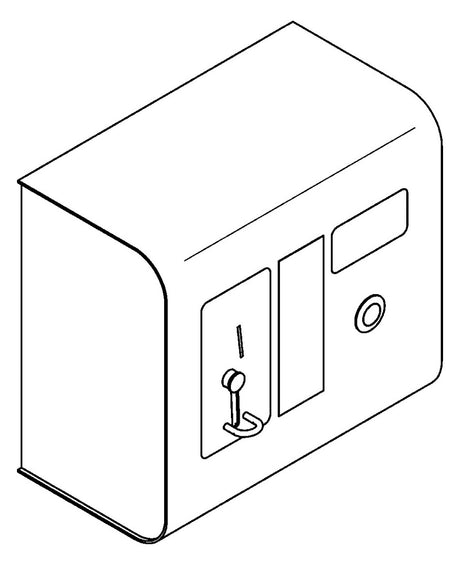 Franke AQUAPAY Münzkontaktgeber AQUA803 für max.31 Duschen, für 0,50 EURO /3 | 2000100419