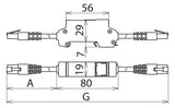 DEHN SE Ableiter Typ3 34VAC 48VDC 1A DPA M CAT6 RJ45S 48 TS35 RJ45 145Va-a