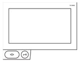 SIEDLE Video-Innenstation Bus AP PAL sw AXIOM A 151-10 S 177,8mm 185x144x18mm