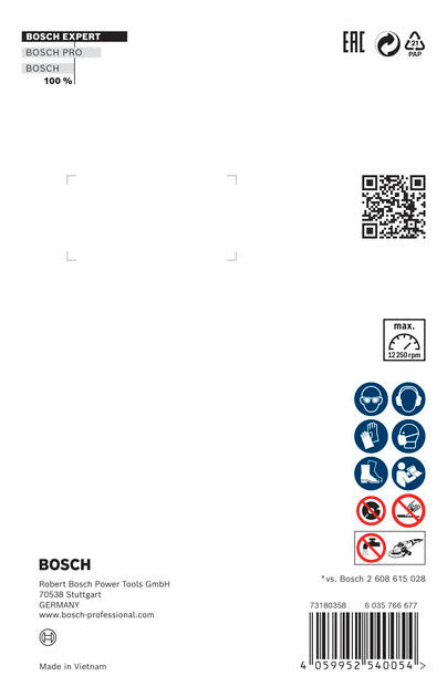 BOSCH-EW Diamant-Trennscheibe 125x12mm 2608900670 f.Beton f.Betonstein