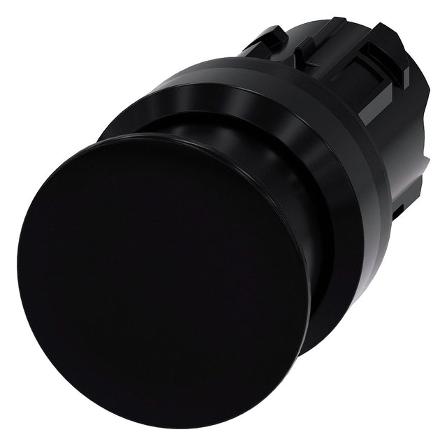SIEMENS Frontelement für Not-Aus  22mm 3SU1000-1AD10-0AA0 sw rnd IP68 hoch
