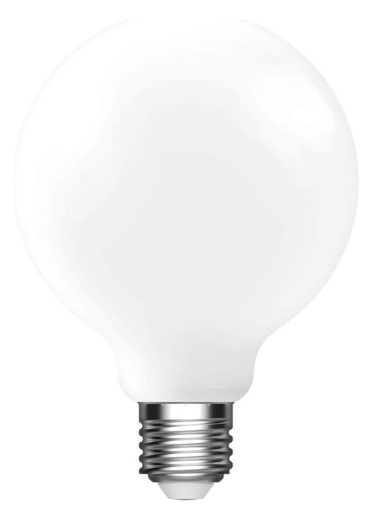 MEGAMAN LED-Kugellampe E27 G95 8,6W ws E MM21143 2800K 1055lm opal dim 360°