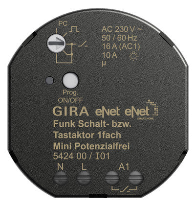 GIRA Schaltaktor Funkb UP TE 1f 16A 230V eNet 542400 2300W