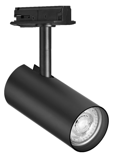 LEDVANCE Schienenstrahler 20W sw GU10 sw Tracklight Spot Cylinder GU10 Black mt
