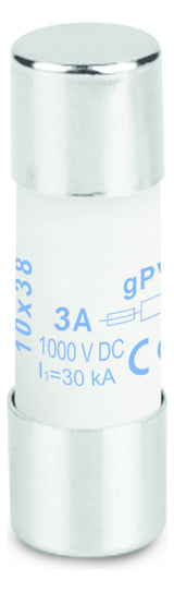 WEIDMÜLLER Zylindersicherung 3A 1000V DC FUSE 10X38 3A 1000 VDC GPV 10x38mm