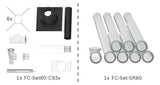 Bosch Abgas-Standardpaket BOPA FC11 Schacht starr, 80/125, 10m, RLU | 7739617750