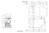 SIEMENS Überlastrelais therm 14-20A 3RU2126-4BB0 Direktanb 1S/Hilf 1Ö/Hilf