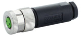 MURR Rundsteckverbinder Buchse IP67 7000-08621-0000000 0,14-0,5qmm Schraub