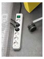BRENNENSTUHL Steckdosenleiste 6f ws Eco-Line Ein/Aus 1,5m 45 1159520015