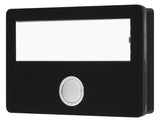 GROTHE Klingeltaster Kst sw AP rechteck ETA 643 LED sw m.Bel m.NamSchild