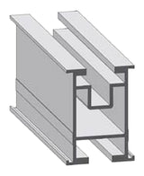 Sonnenkraft SK-AluFix Trageschiene Set 1x PFM-S L1270 | 40374