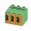 PHOENIX Printklemme 3f 2re gn RM=3,5 FK-MPT 0,5/ 3-ST-3,5 Federzug/Löt