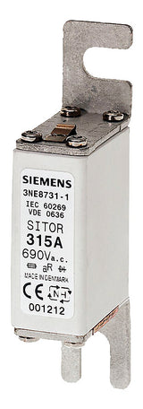 SIEMENS NH-Sicherungseinsatz 160A NH00 3NE8724-1 690VAC aR Kombik