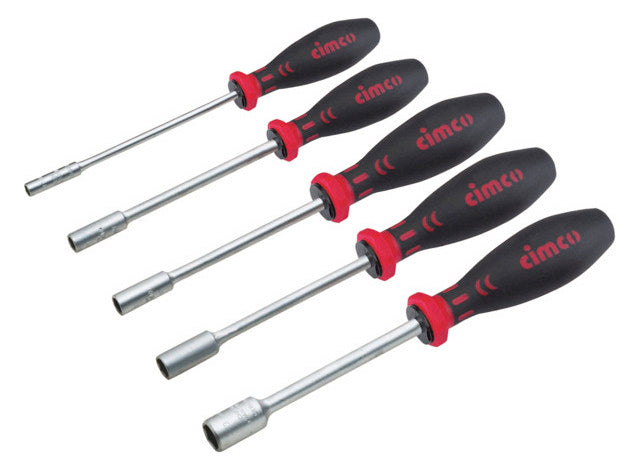 CIMCO Steckschlüssel-Satz 5tlg Karton 117200