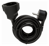 KOPP Netzanschlussleitung 5m 3x1,5qmm sw 143705086 16A IP20 CEE7/4(Typ F) PVC