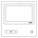 SIEDLE Video-Innenstation Bus AP PAL ws BVPC 850-0 W 178mm 202x202x30mm