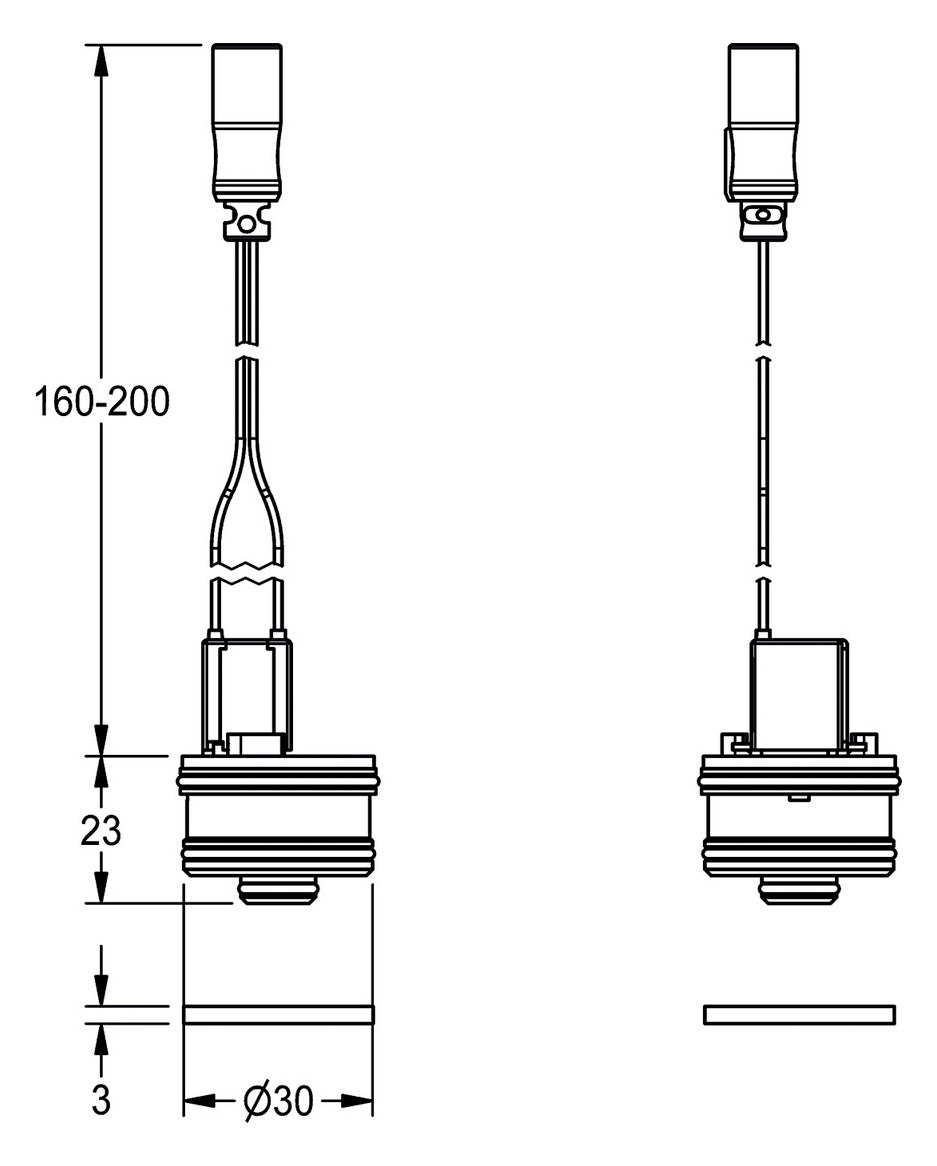 KWC AQUAROTTER Magnetventilkartusche DN7