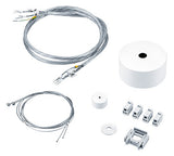 ZUMTOBEL Befestigungsset ws ST L1000mm SUSP KIT FEED 5X1,50 ASQ1 WH