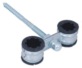 Walraven Zwillingschelle Stift 120 18mm sv EPDM für Metallheizungsrohre | 3535017