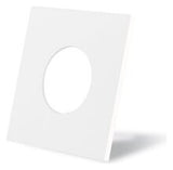 DOTLUX Zierring für MULTI und MULTIsun eckig weiss matt