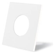 DOTLUX Zierring für MULTI und MULTIsun eckig weiss matt