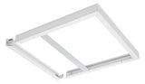 LEDVANCE Aufbaurahmen ws Alu L625,5mm PANEL 625 SURFACE MOUNT KIT H75 B625,5mm
